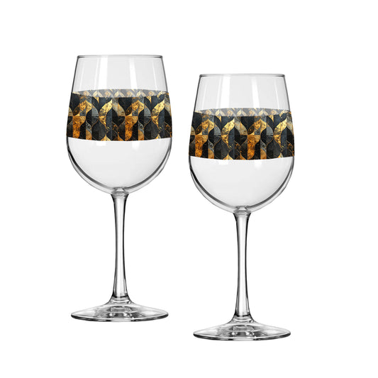 Aged Elegance Tall Wine Glass