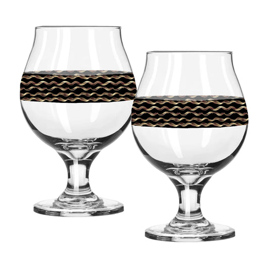 Liquid Gold Belgian Beer Glass