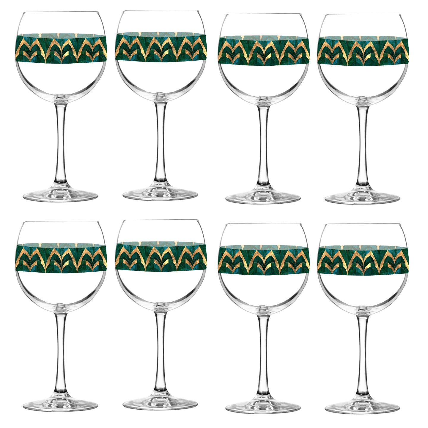 Emerald Royale Balloon Wine Glass | Signature Design
