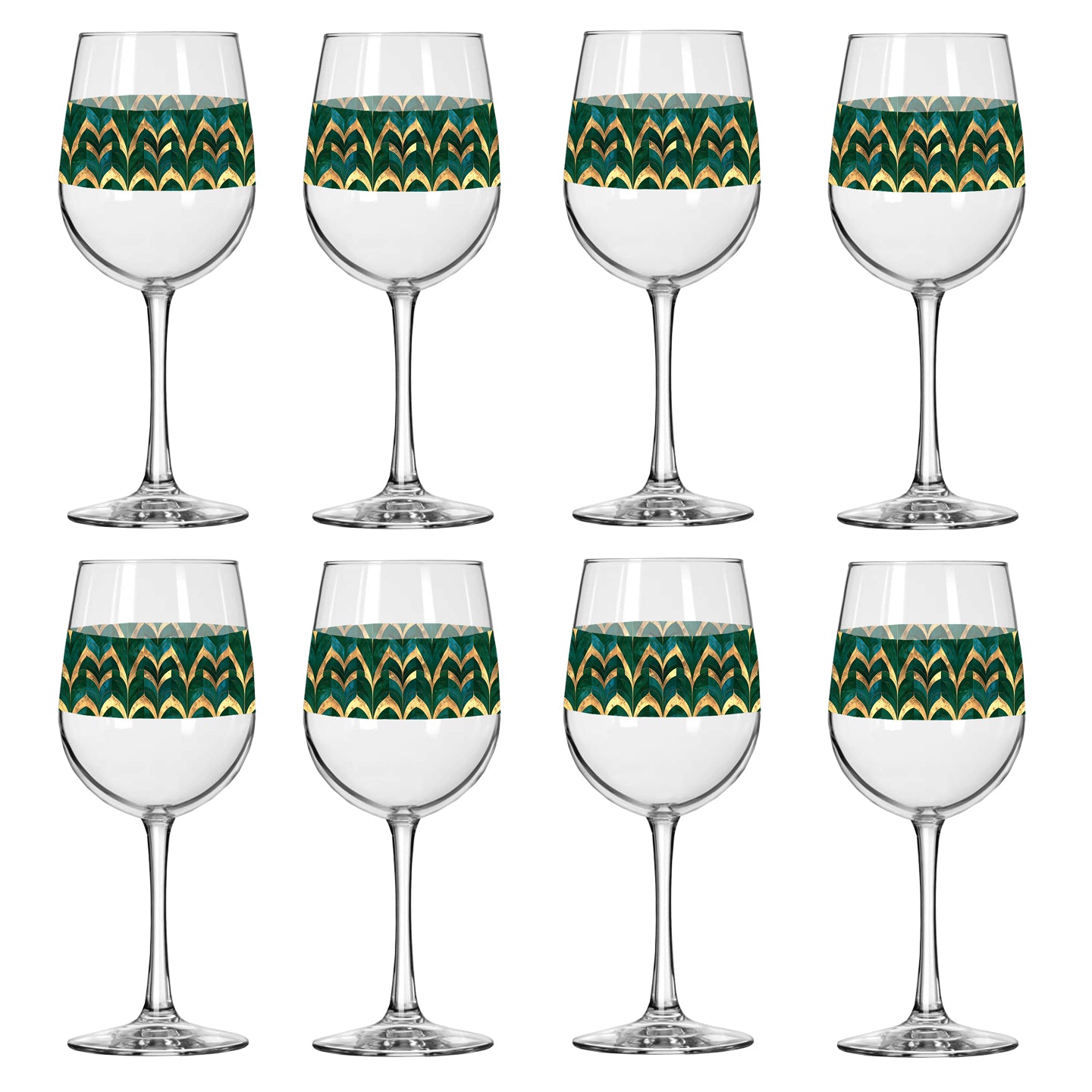 Emerald Royale Tall Wine Glass | Signature Design