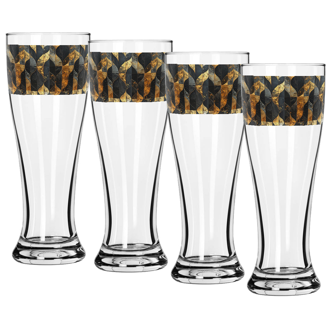 Aged Elegance Pilsner Beer Glass