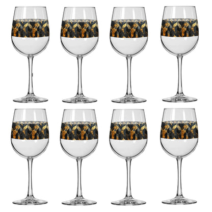 Aged Elegance Tall Wine Glass | Signature Design