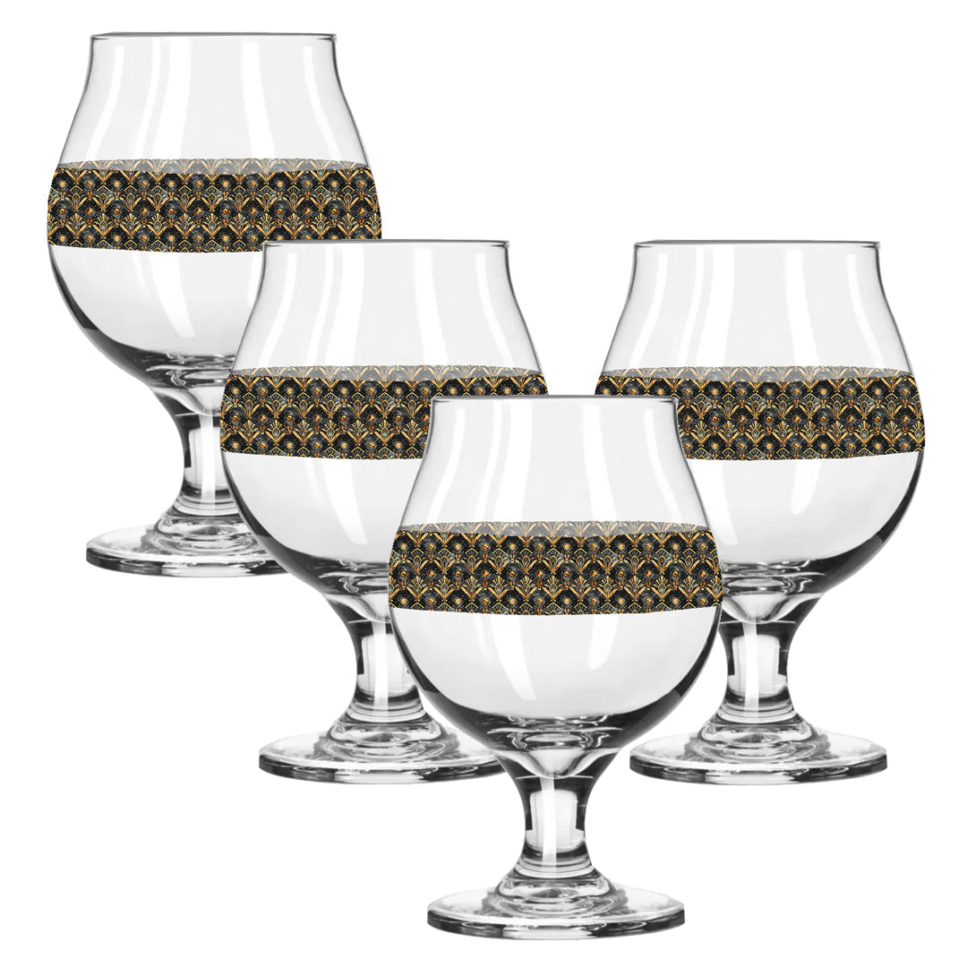 Astral Glow Belgian Beer Glass | Signature Design