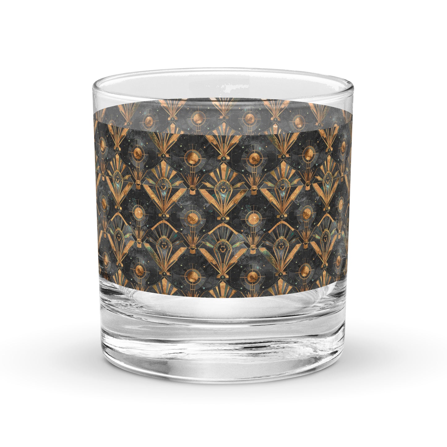 Astral Glow Rocks Glass | Signature Design