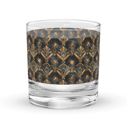 Astral Glow Rocks Glass | Signature Design