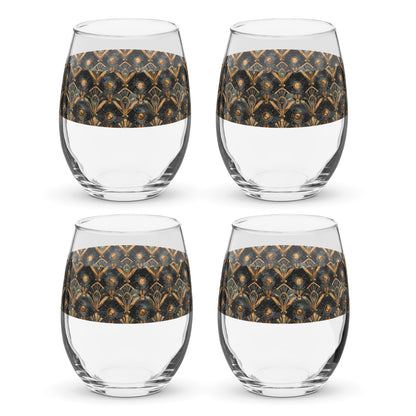 Astral Glow Stemless Wine Glass | Signature Design