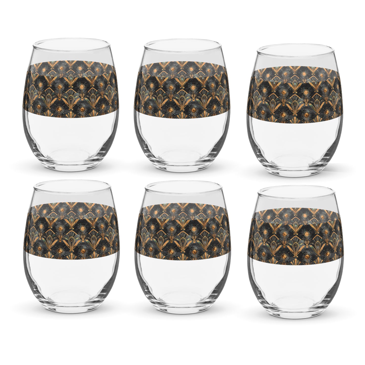 Astral Glow Stemless Wine Glass | Signature Design