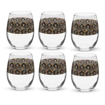 Astral Glow Stemless Wine Glass | Signature Design