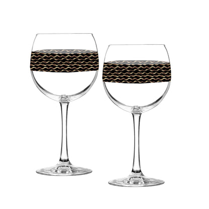 Liquid Gold Balloon Wine Glass | Signature Design