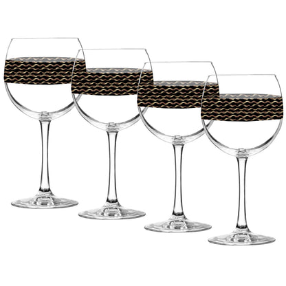 Liquid Gold Balloon Wine Glass | Signature Design