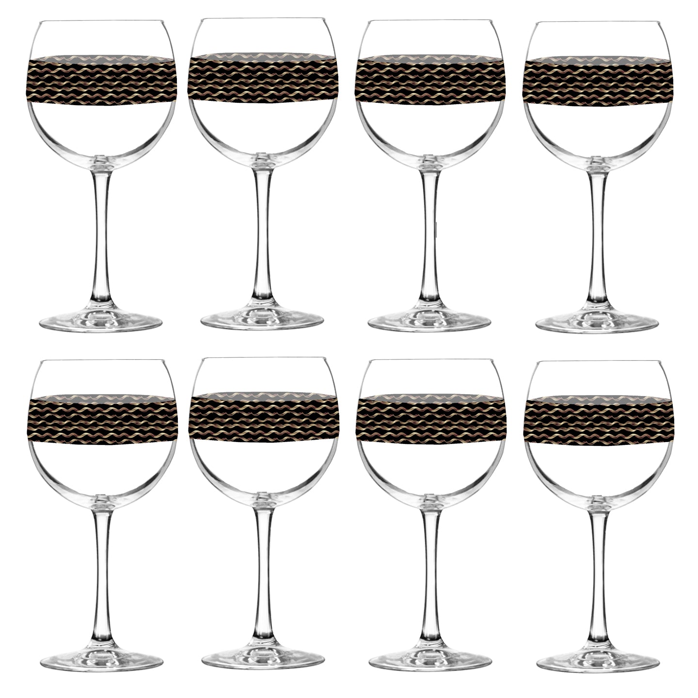 Liquid Gold Balloon Wine Glass | Signature Design