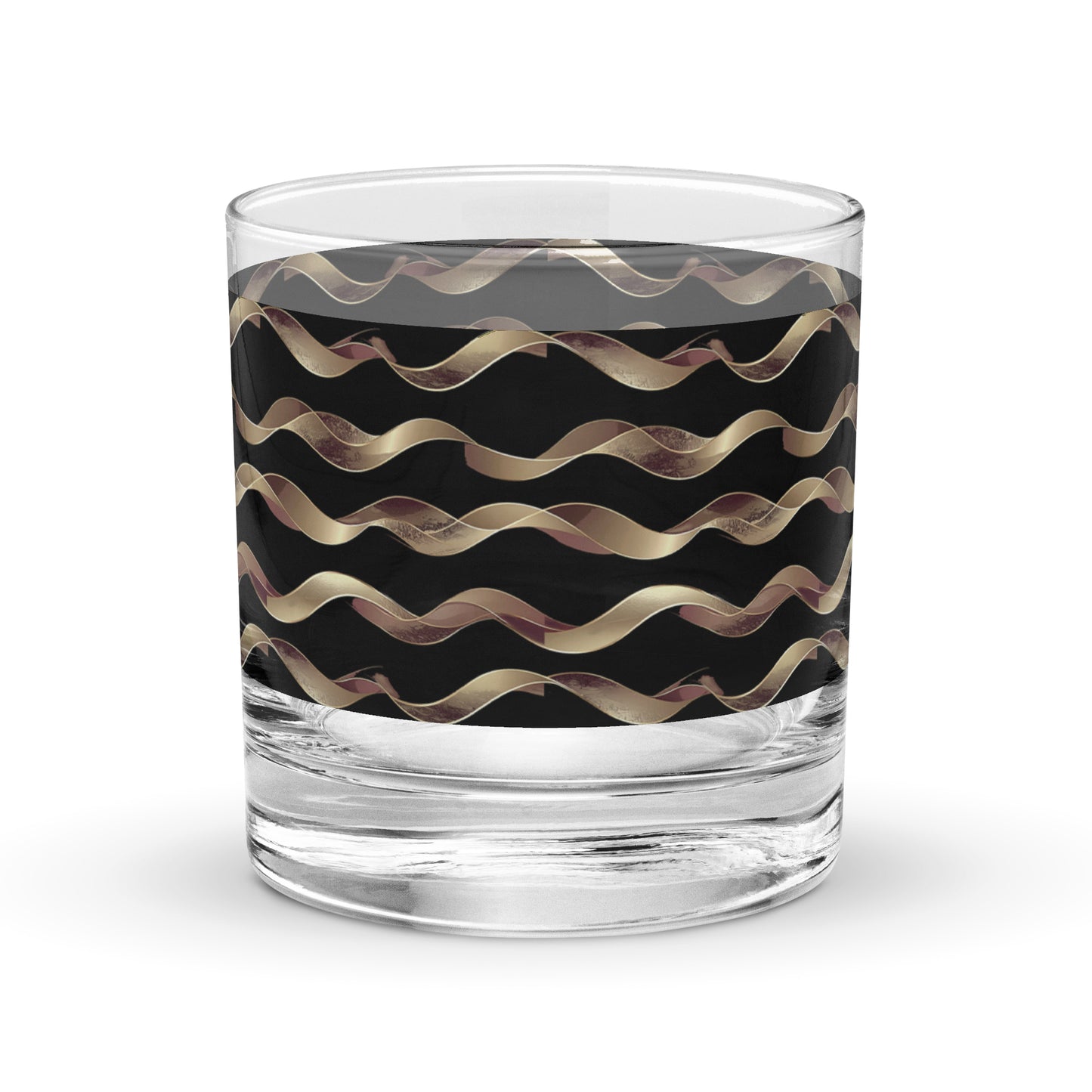 Liquid Gold Rocks Glass | Signature Design