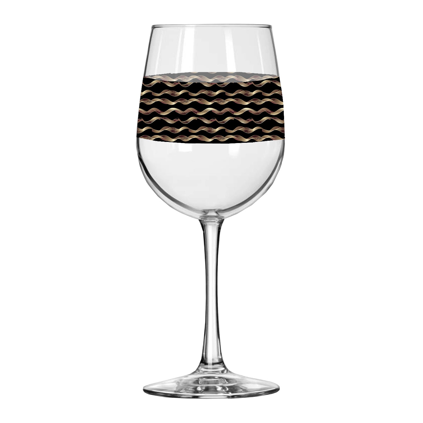 Liquid Gold Tall Wine Glass | Signature Design