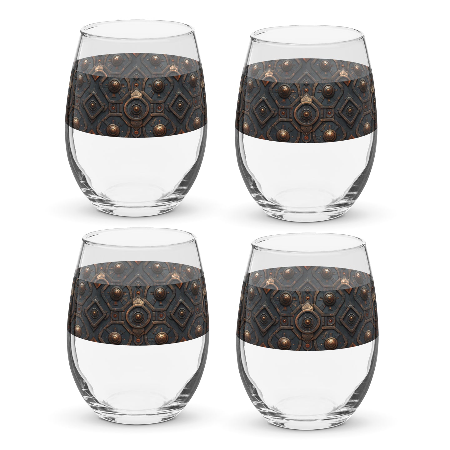 Foundry Copper Stemless Wine Glass | Signature Design
