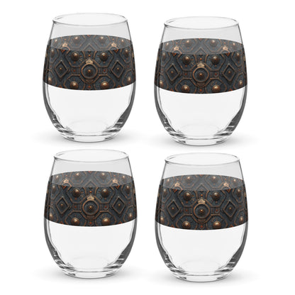 Foundry Copper Stemless Wine Glass | Signature Design