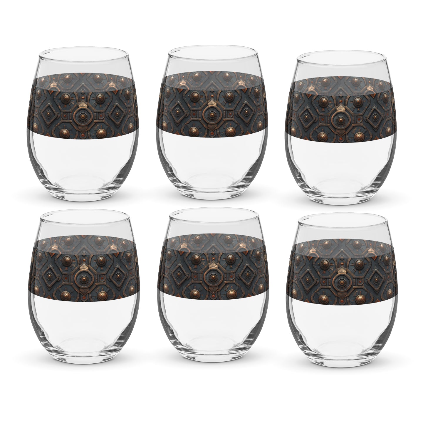 Foundry Copper Stemless Wine Glass | Signature Design