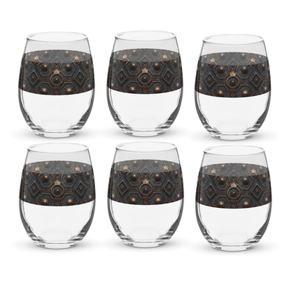 Foundry Copper Stemless Wine Glass | Signature Design