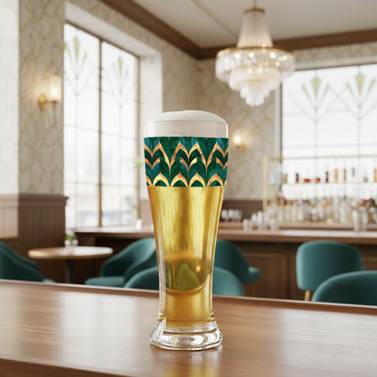 Emerald Royale Pilsner Beer Glass