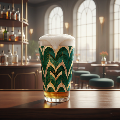 Emerald Royale Pint Beer Glass