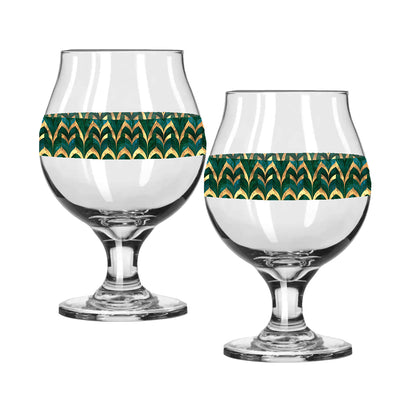 Emerald Royale Belgian Beer Glass