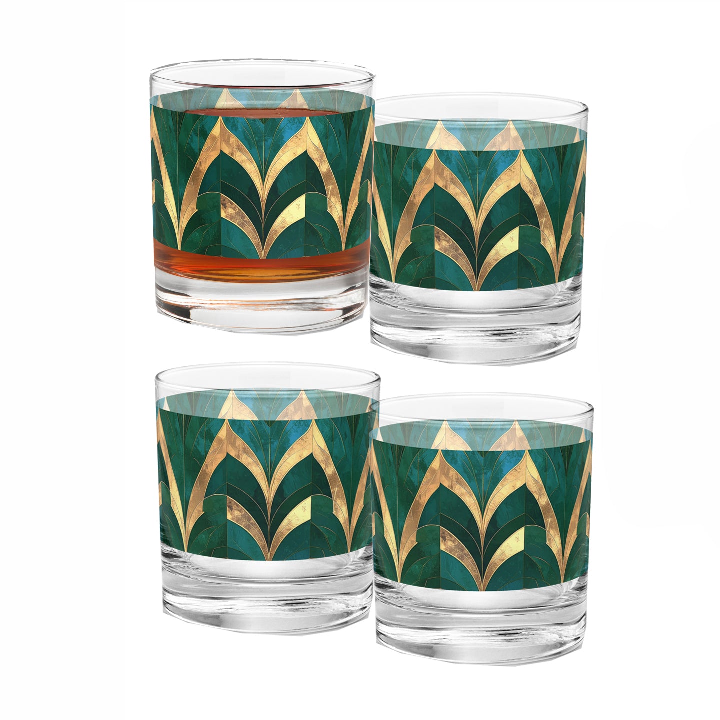 Emerald Royale Rocks Glass | Signature Design