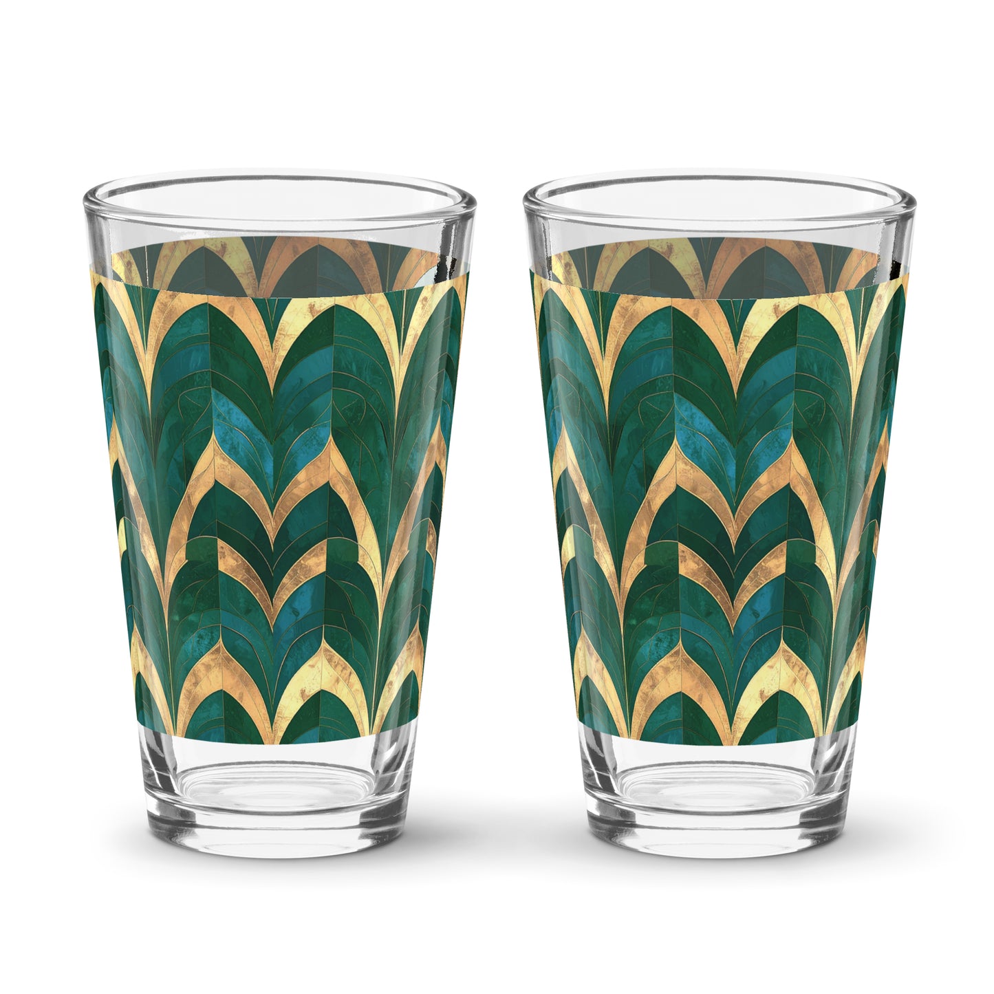 Emerald Royale Pint Beer Glass