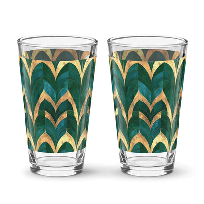 Emerald Royale Pint Beer Glass