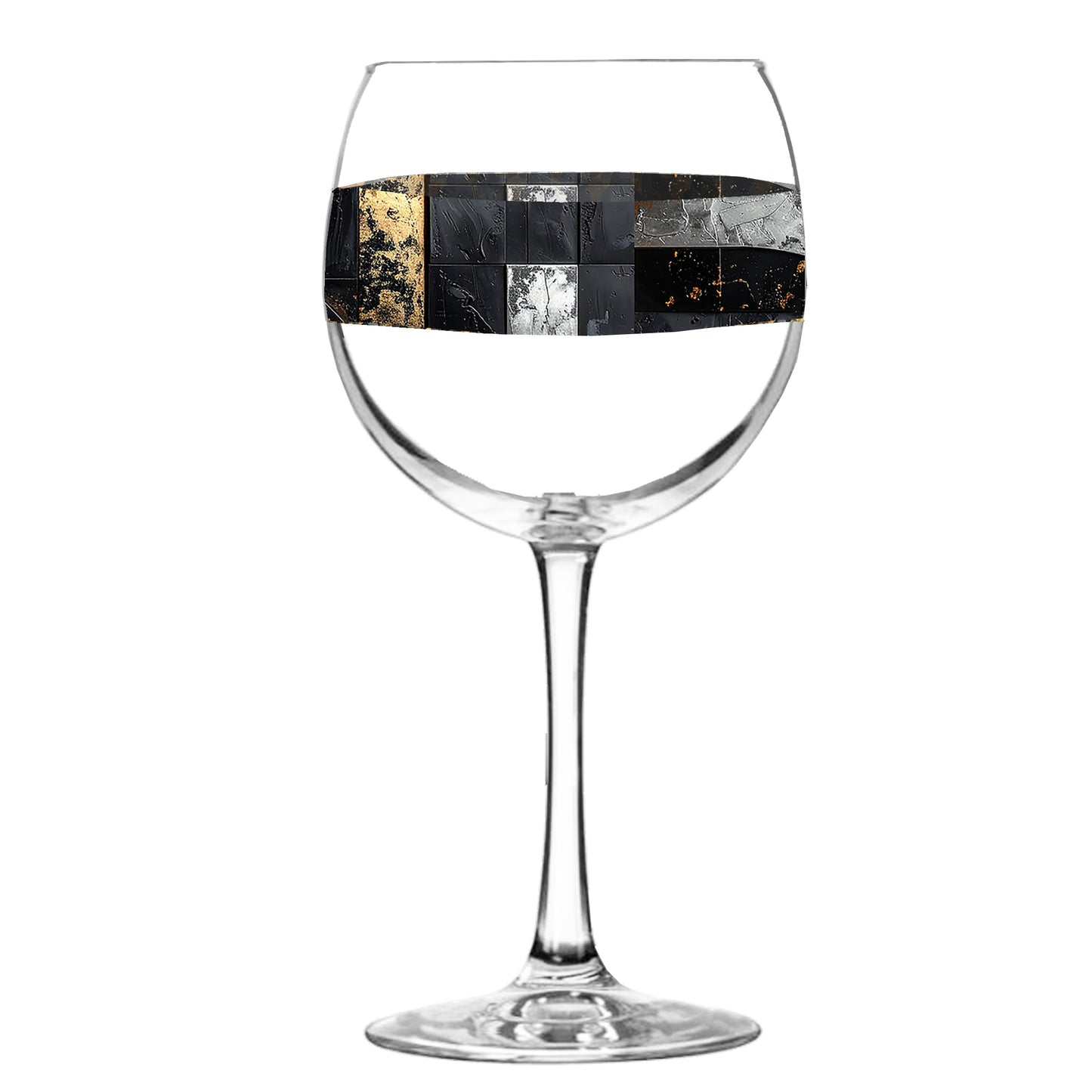 Fresco Fragments Balloon Wine Glass | Signature Design