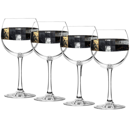 Fresco Fragments Balloon Wine Glass | Signature Design