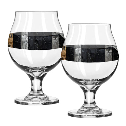 Fresco Fragments Belgian Glass