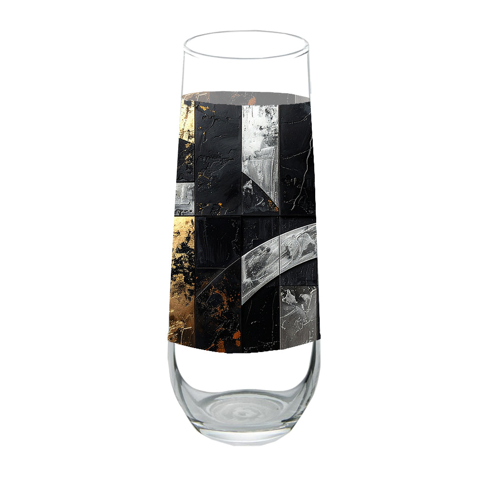 Fresco Fragments Stemless Champagne Glass | Signature Design
