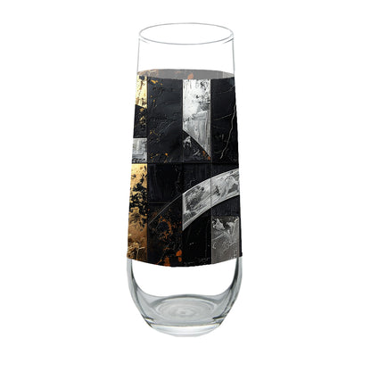 Fresco Fragments Stemless Champagne Glass | Signature Design
