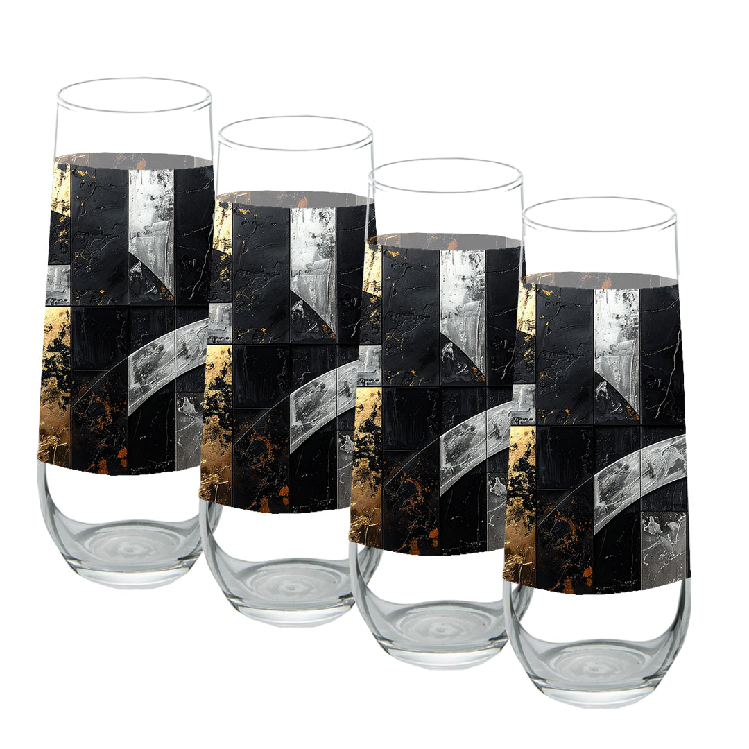 Fresco Fragments Stemless Champagne Glass | Signature Design