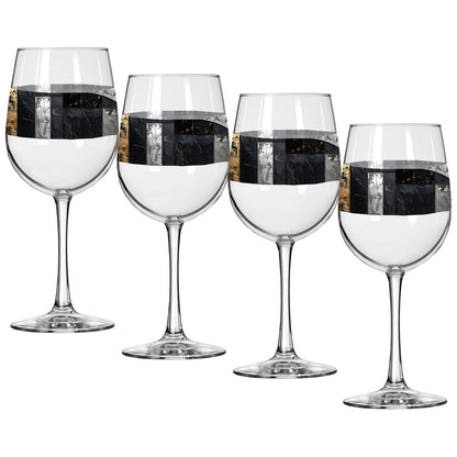 Fresco Fragments Tall Wine Glass | Signature Design