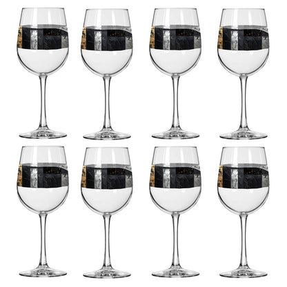 Fresco Fragments Tall Wine Glass | Signature Design