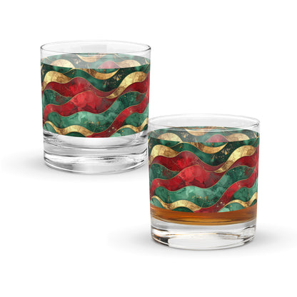 Royal Flux Rocks Glass | Signature Design