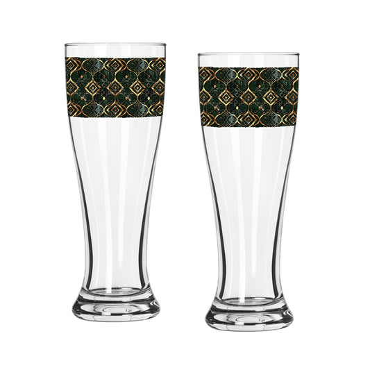 Malachite Enigma Pilsner Beer Glass