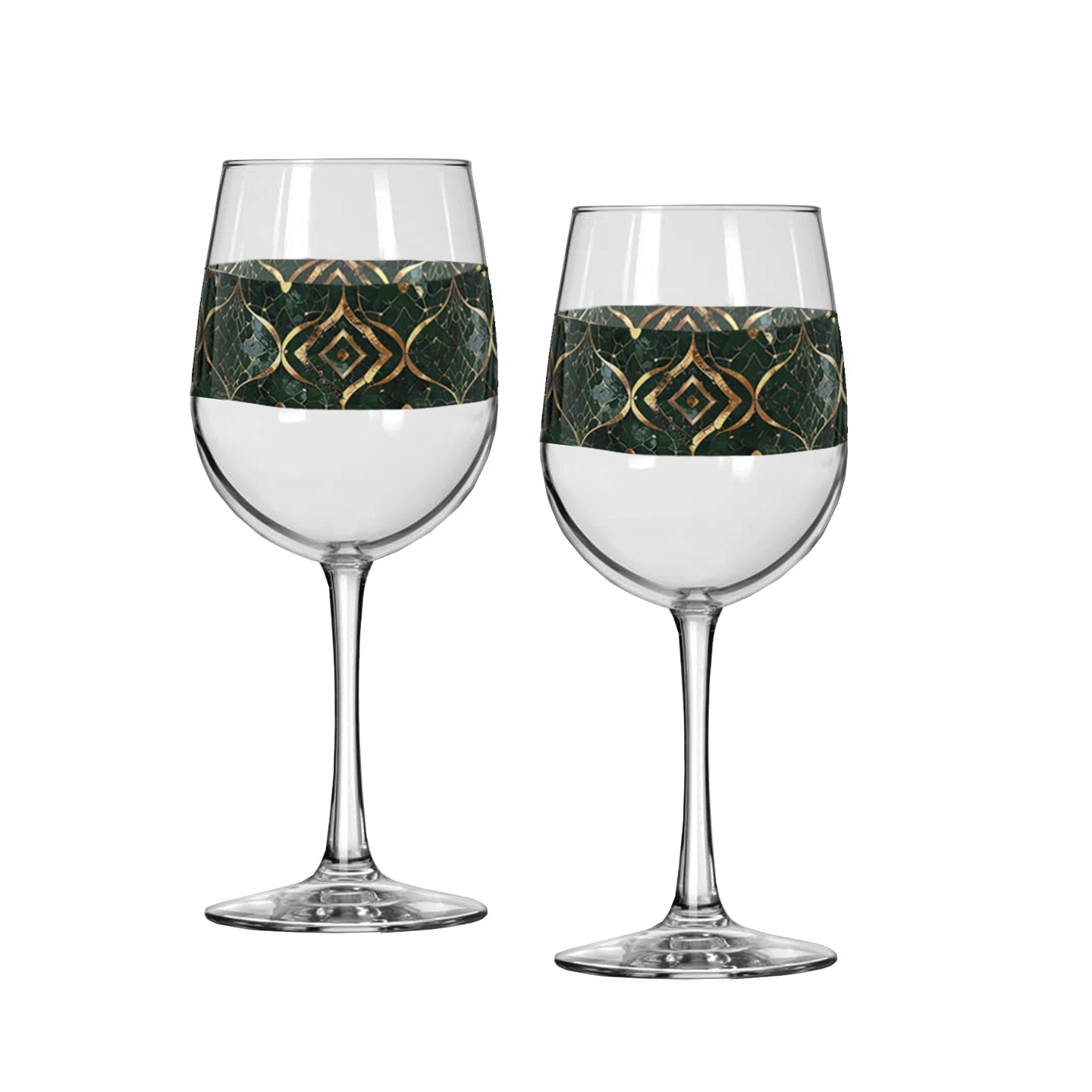 Malachite Enigma Tall Wine Glass
