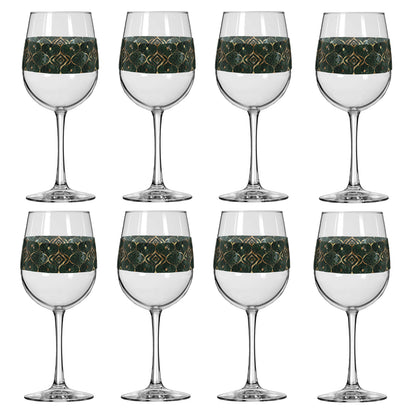 Malachite Enigma Tall Wine Glass
