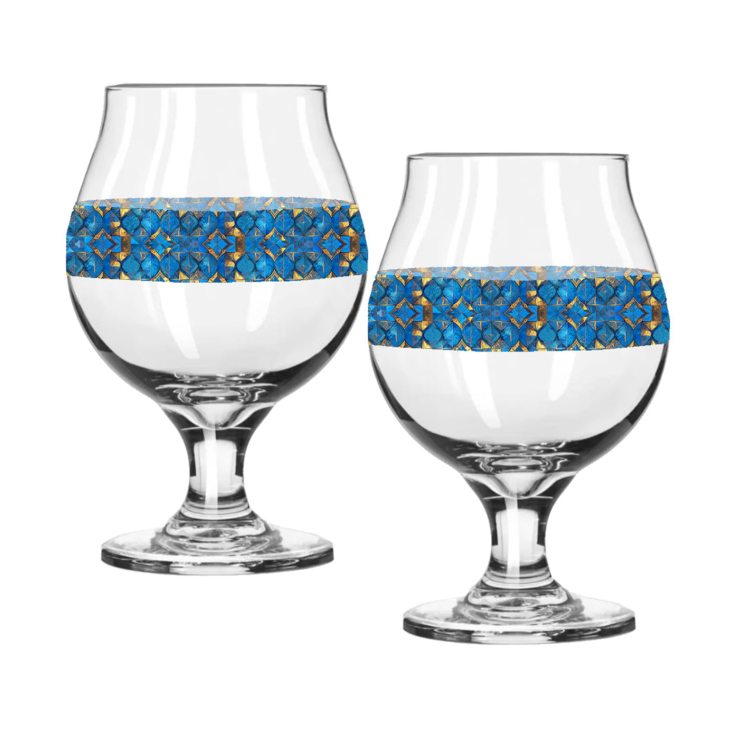 Moroccan Treasure Belgian Beer Glass