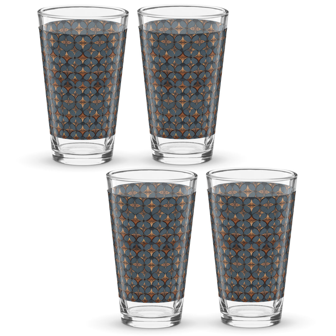 Burnished Slate Pint Beer Glass | Signature Design
