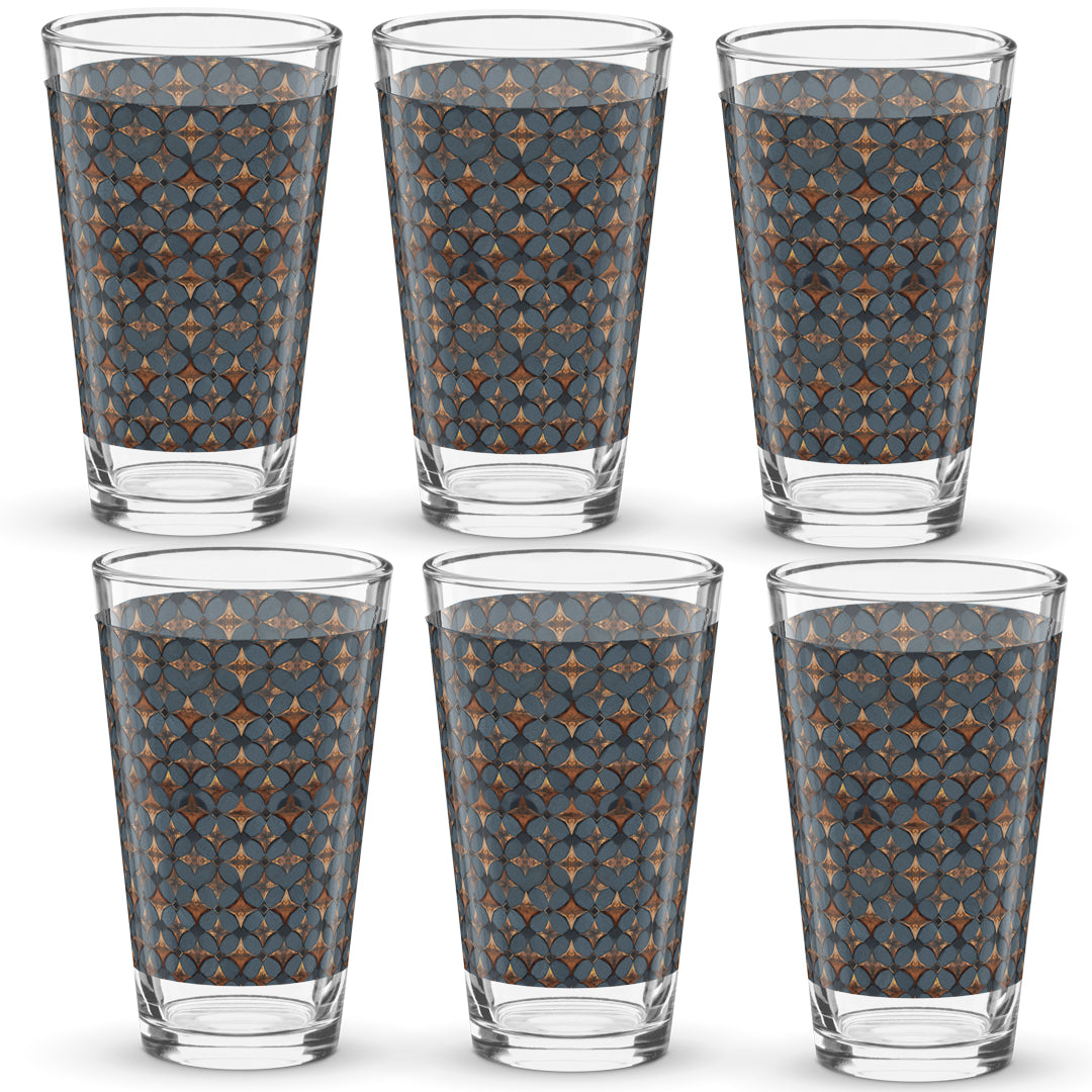 Burnished Slate Pint Beer Glass | Signature Design