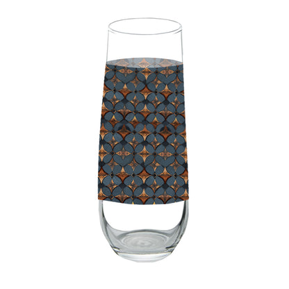 Burnished Slate Stemless Champagne Flute | Signature Design