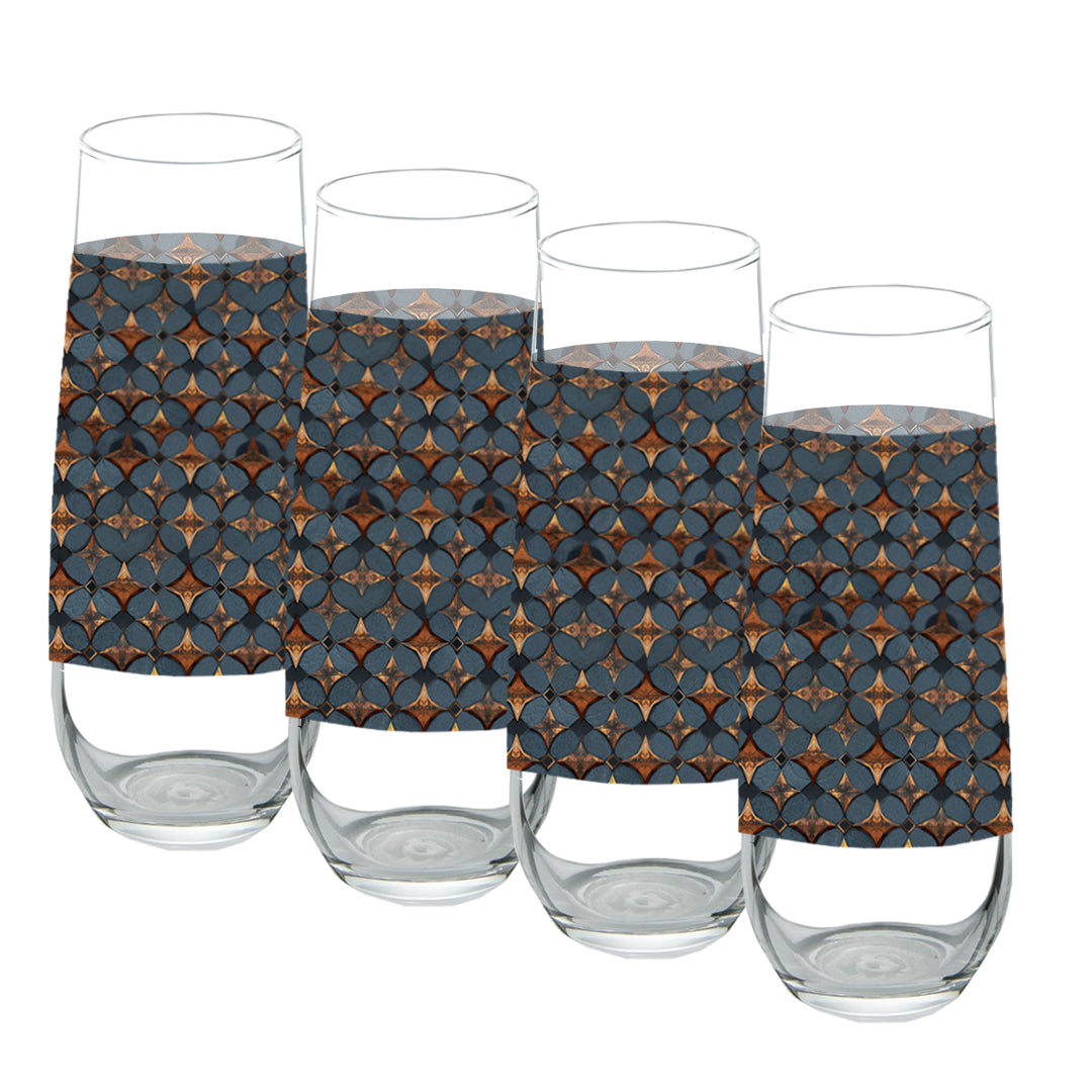 Burnished Slate Stemless Champagne Flute | Signature Design