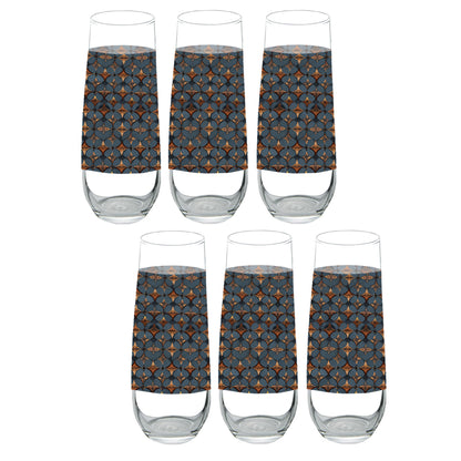 Burnished Slate Stemless Champagne Flute | Signature Design