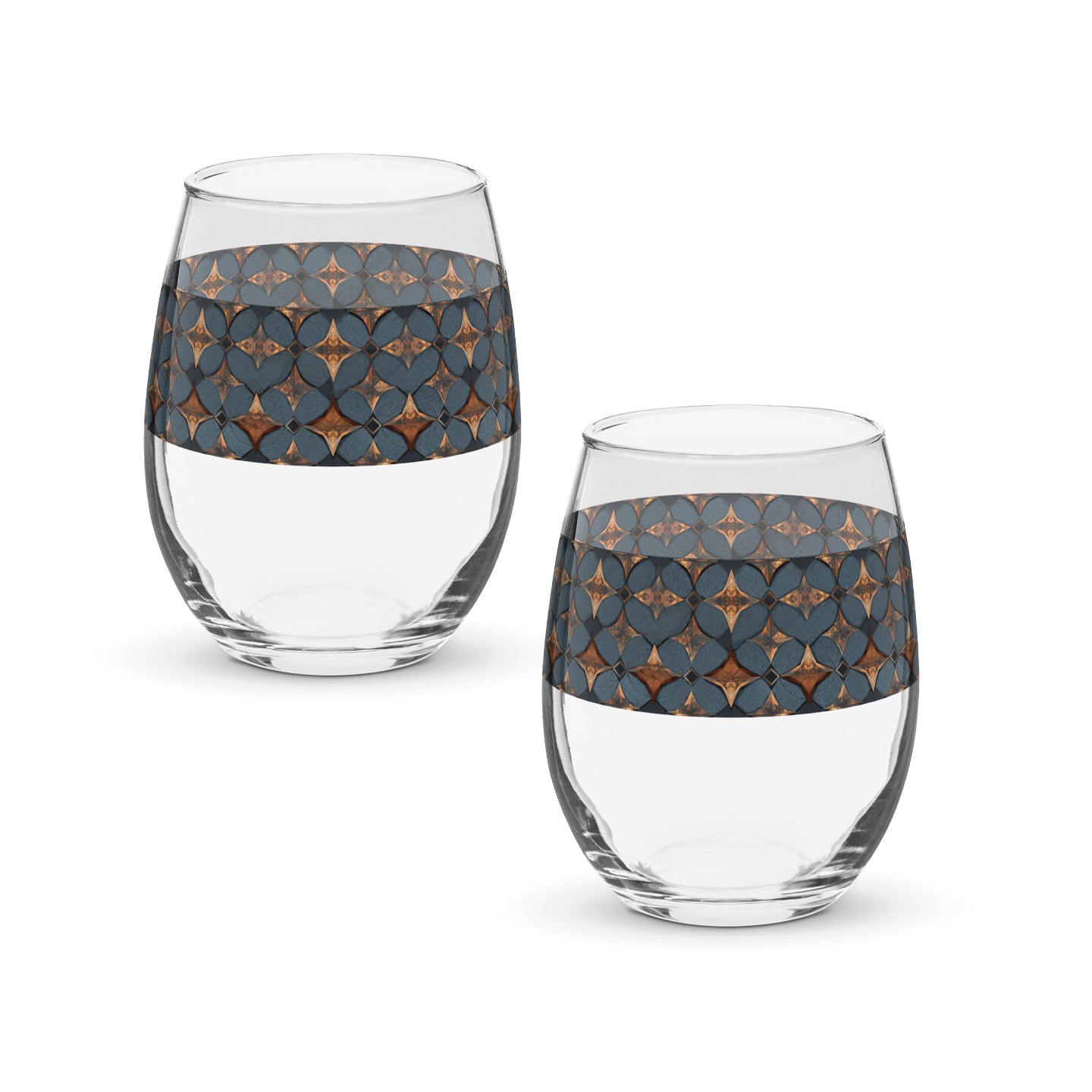 Burnished Slate Stemless Wine Glass | Signature Design