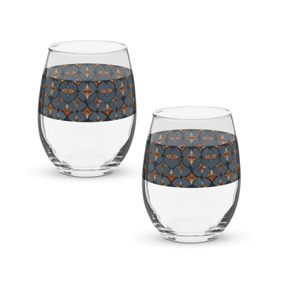 Burnished Slate Stemless Wine Glass | Signature Design