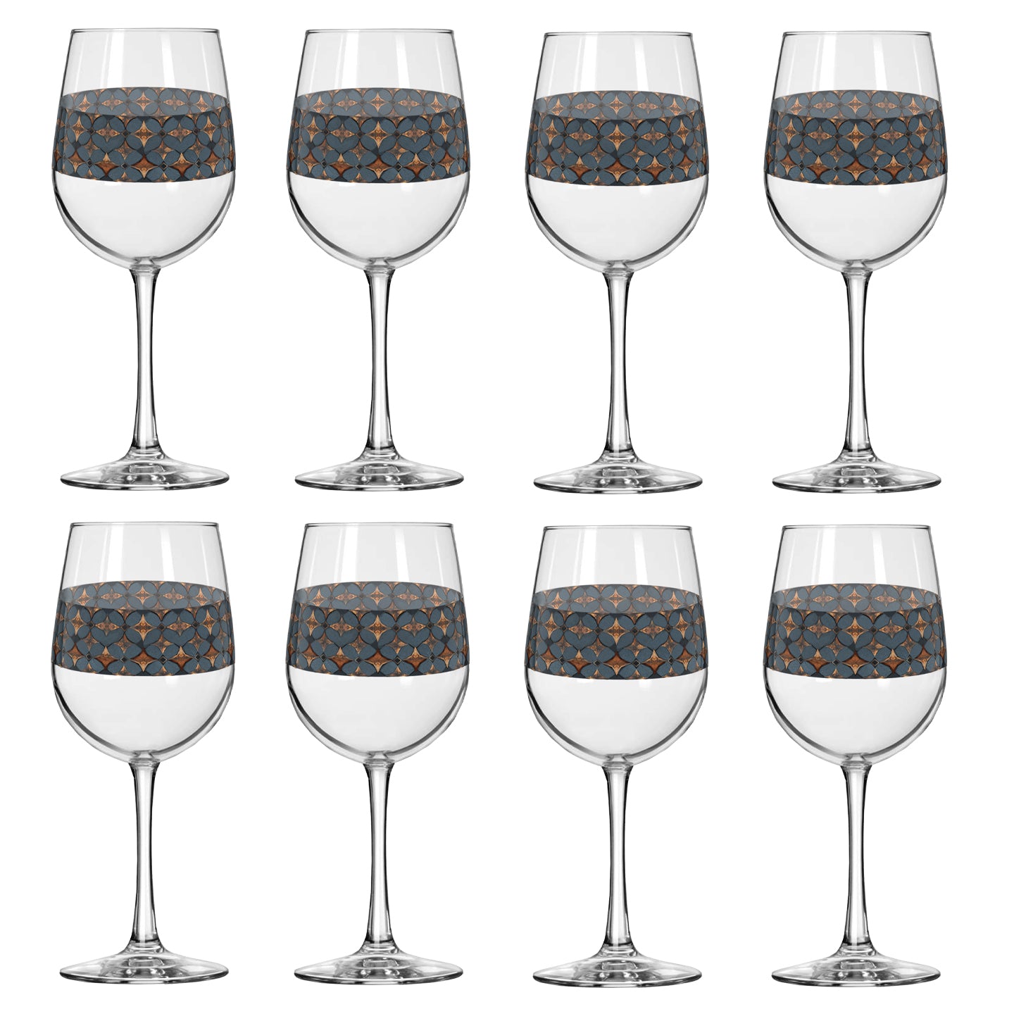 Burnished Slate Tall Wine Glass | Signature Design