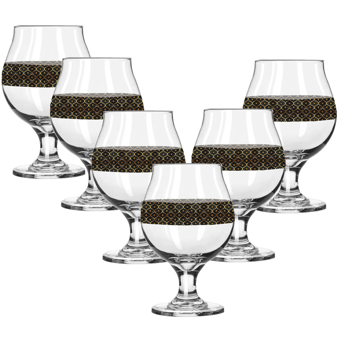 Midnight Marrakech Belgian Beer Glass | Signature Design