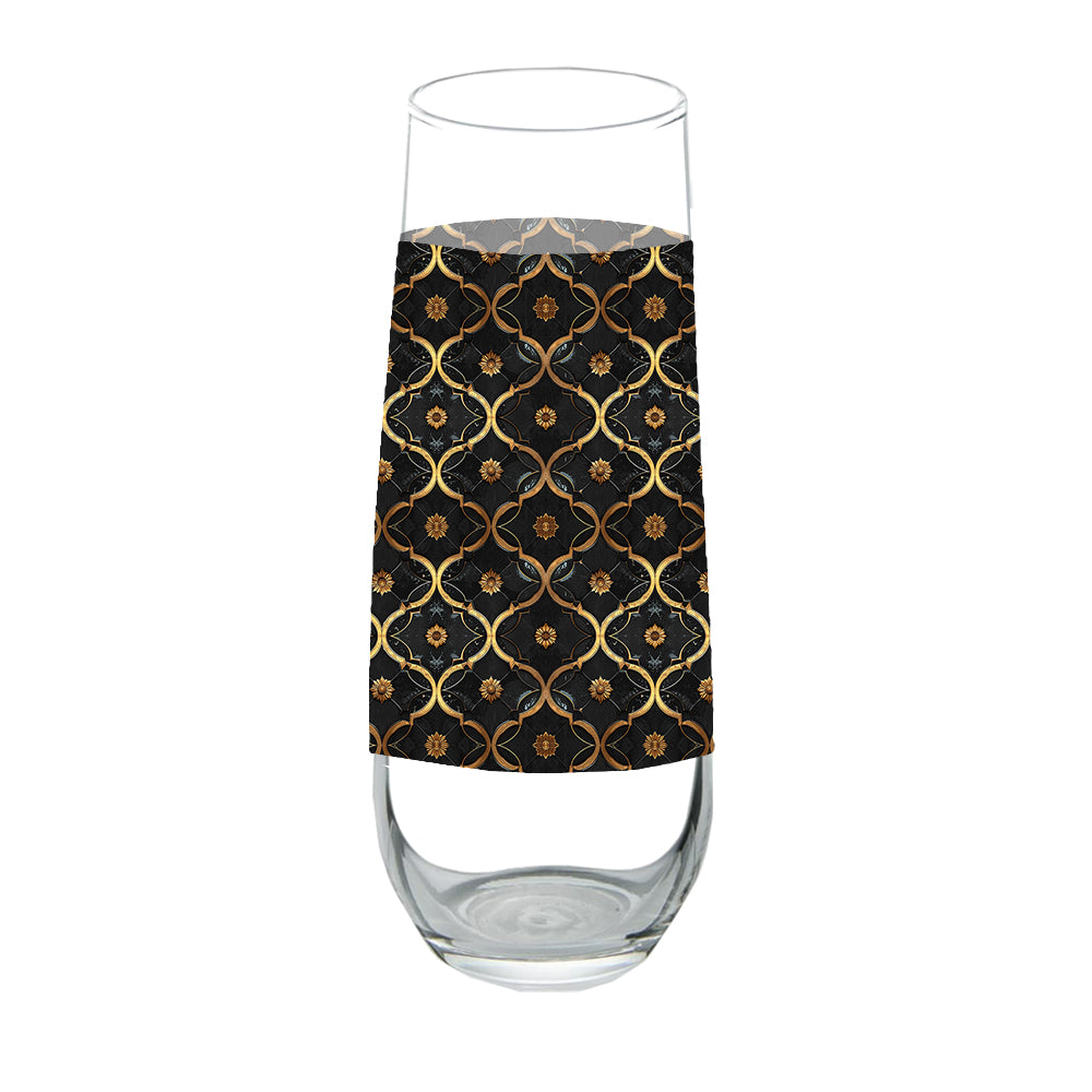 Midnight Marrakech Stemless Champagne Glass | Signature Design